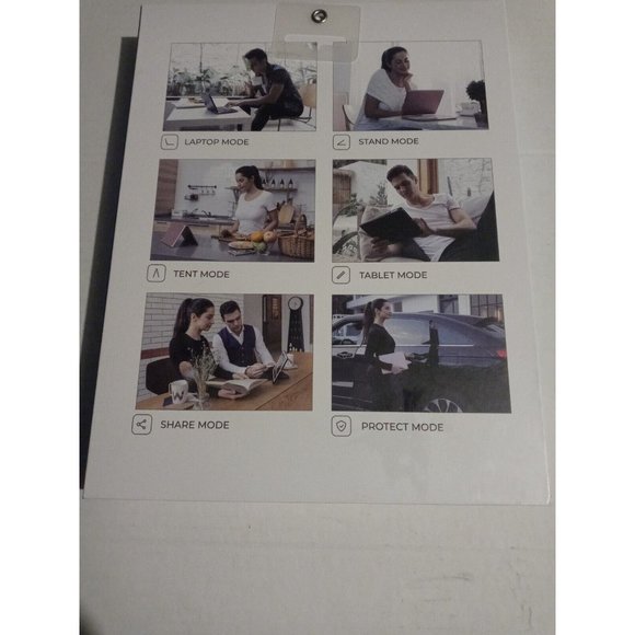 Typecase Flexbook Touch 6-in-1 Keyboard Case for iPad Pro 10.5 (2017) Ocean - Picture 11 of 16